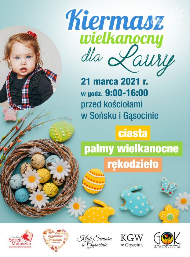 Kiermasz wielkanocny dla Laury