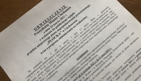 Plan zagospodarowania przestrzennego "Płocka" do poprawki! 
