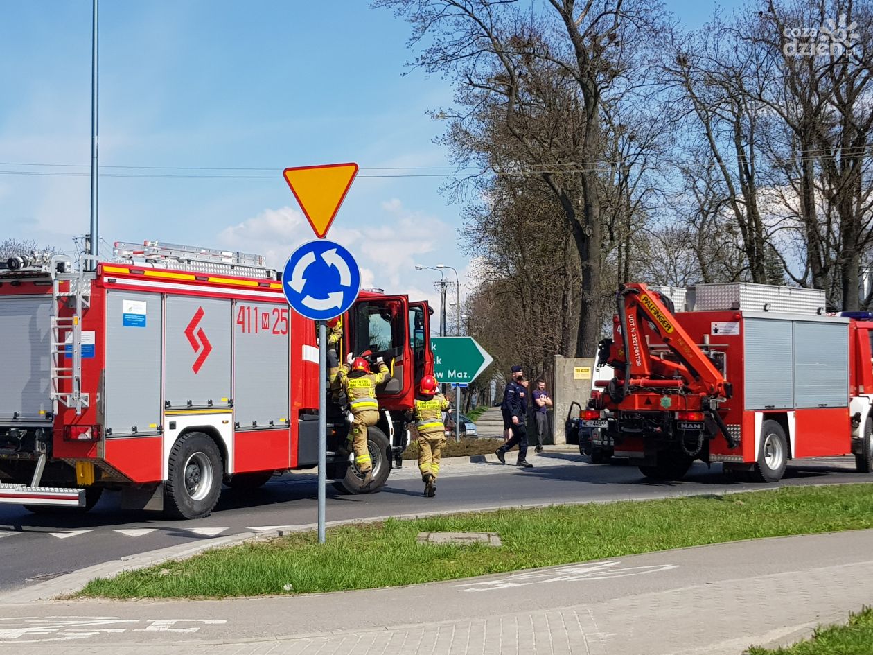 Z ostatniej chwili! Stłuczka na rondzie