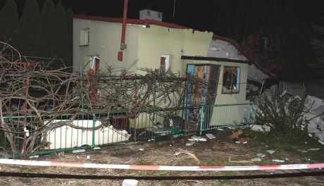 Wybuch gazu w Mławie