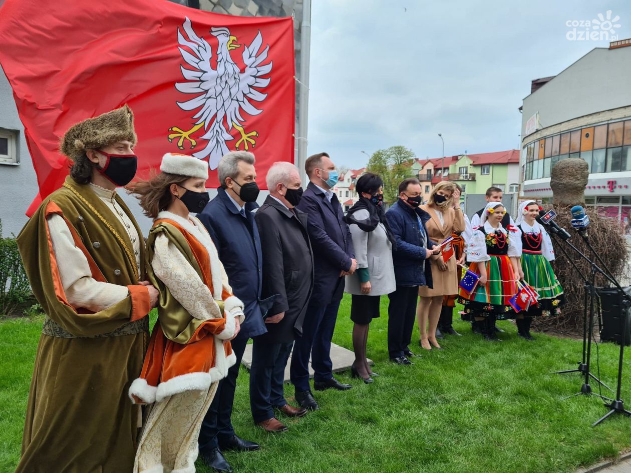 Flaga Mazowsza zawitała do Ciechanowa