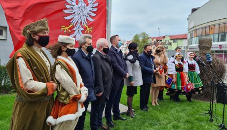 Flaga Mazowsza zawitała do Ciechanowa