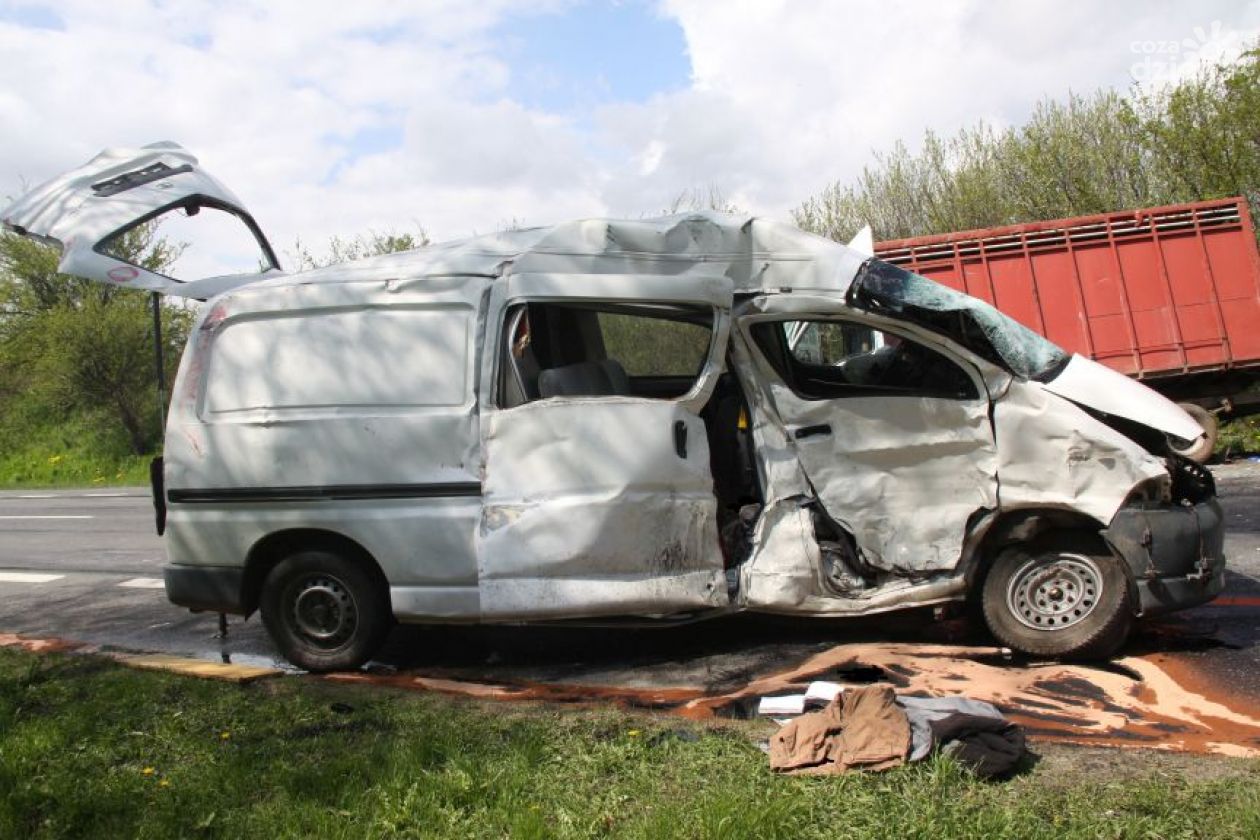 Tragedia na obwodnicy Mławy (zdjęcia)