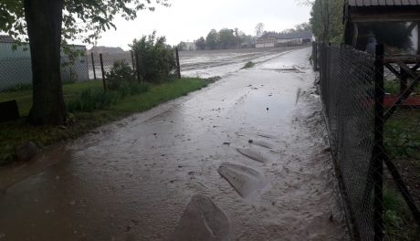 Ulewa nas nie oszczędziła. Strażacy mieli co robić