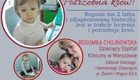 Mała Bogusia potrzebuje pomocy!