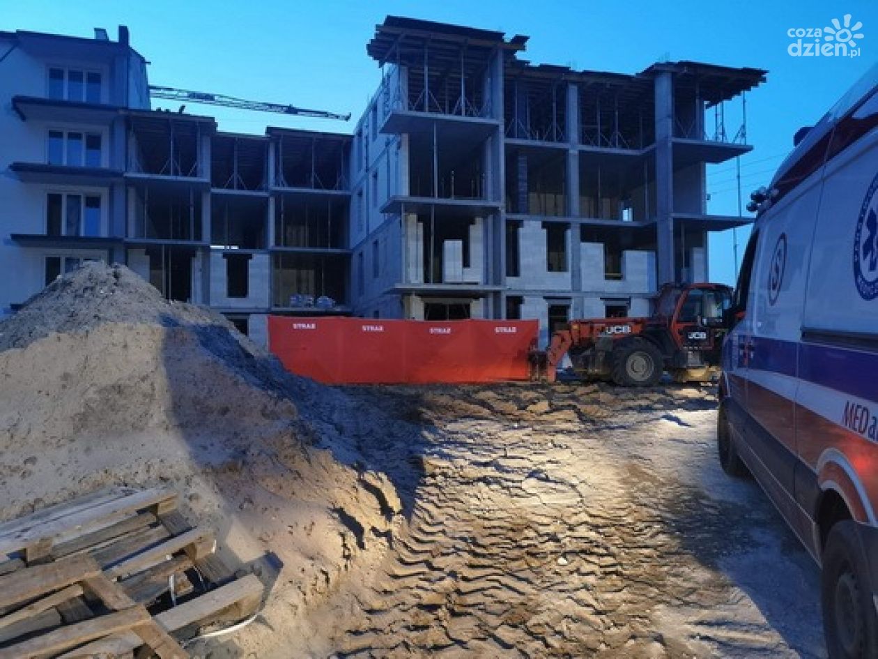 Tragedia na budowie