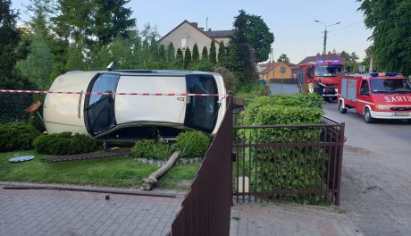Baboszewo. Dachowanie na podwórku