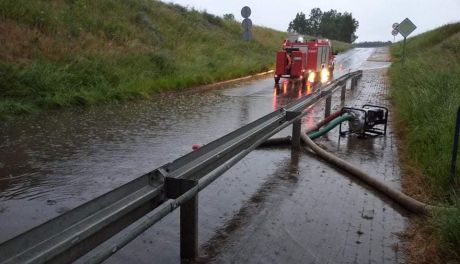 Tunel zalany. Interweniowała straż pożarna!