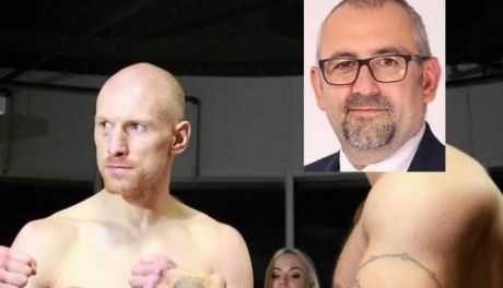 Starosta Krzysztof Bieńkowski skrzyżuje rękawice z Krzysztofem „Diablo” Włodarczykiem