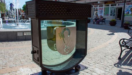 Skarbonka w centrum Ciechanowa