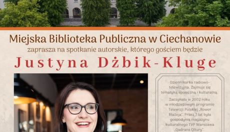 Przed nami spotkanie autorskie z Justyną Dżbik-Kluge