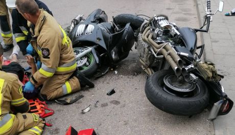 Dębsk. Był pijany, mimo to wsiadł na motocykl