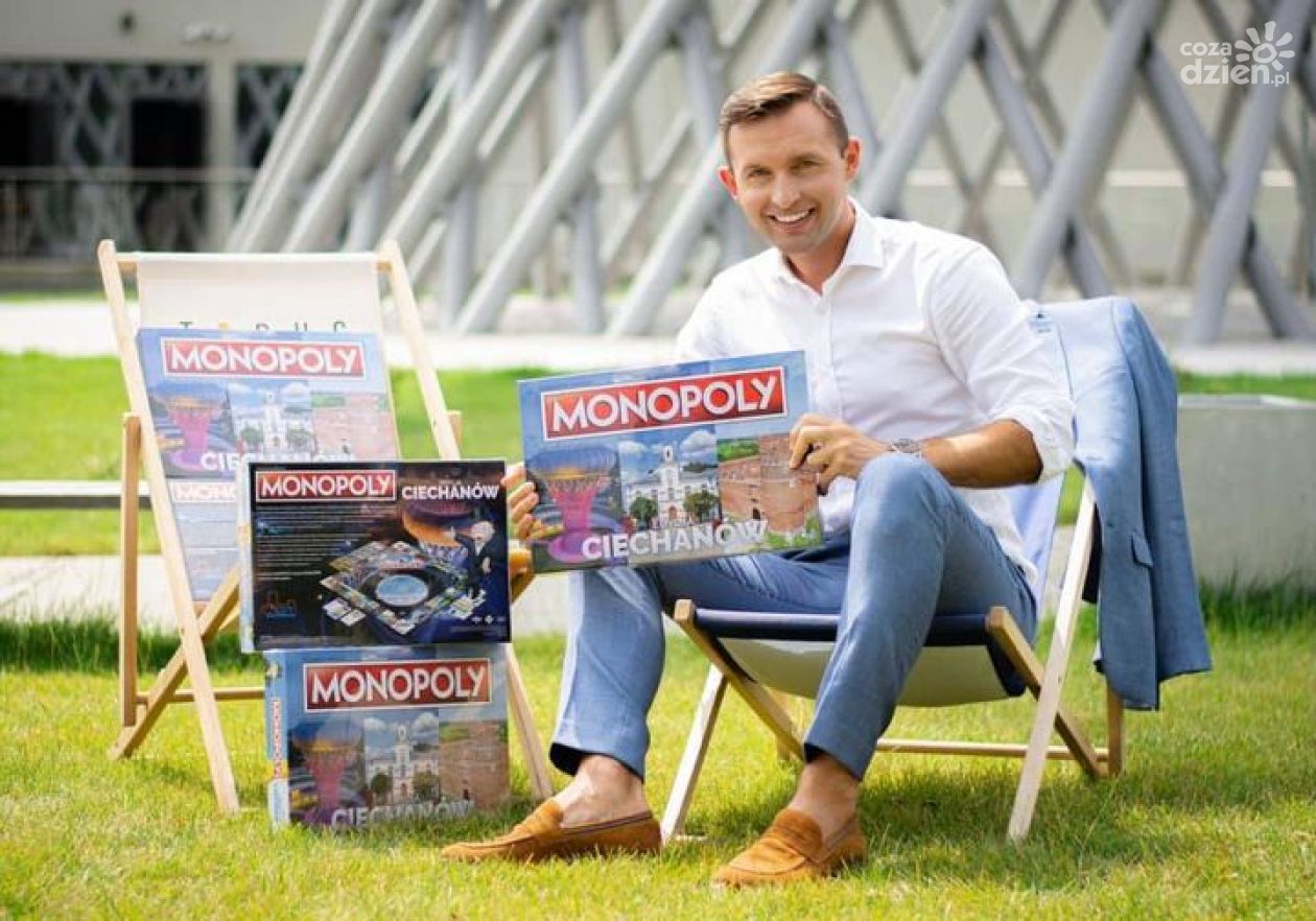MONOPOLY edycja CIECHANÓW z podpisem Quebonafide?