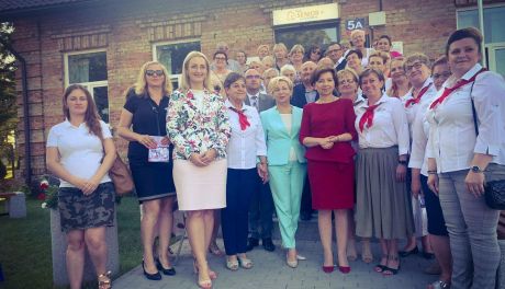 Minister Marlena Maląg odwiedziła powiat ciechanowski