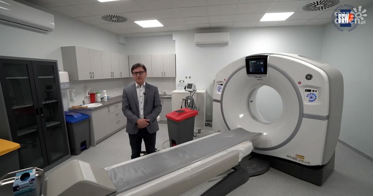 Nowy tomograf w ciechanowskim szpitalu