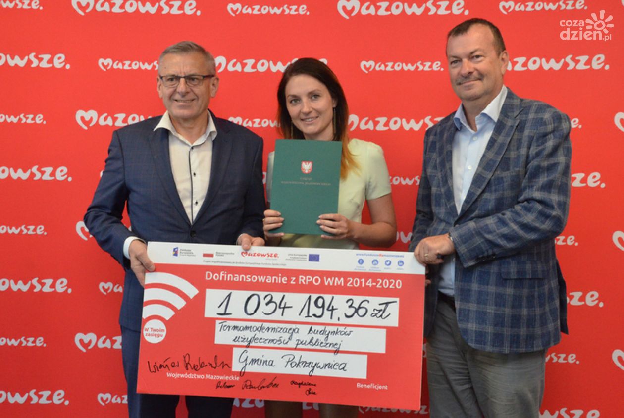 Milion dla gminy Pokrzywnica