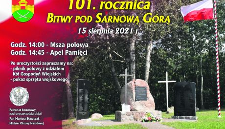 101 rocznica Bitwy pod Sarnową Górą. Zamiast rekonstrukcji przysmaki i pokazy sprzętu.