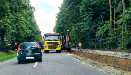 Ścieżka rowerowa Ciechanów-Gołotczyzna. Kierowcy muszą liczyć się z utrudnieniami!