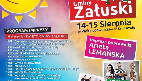 Wójt Kamil Koprowski zaprasza na Święto Gminy Załuski w ten weekend