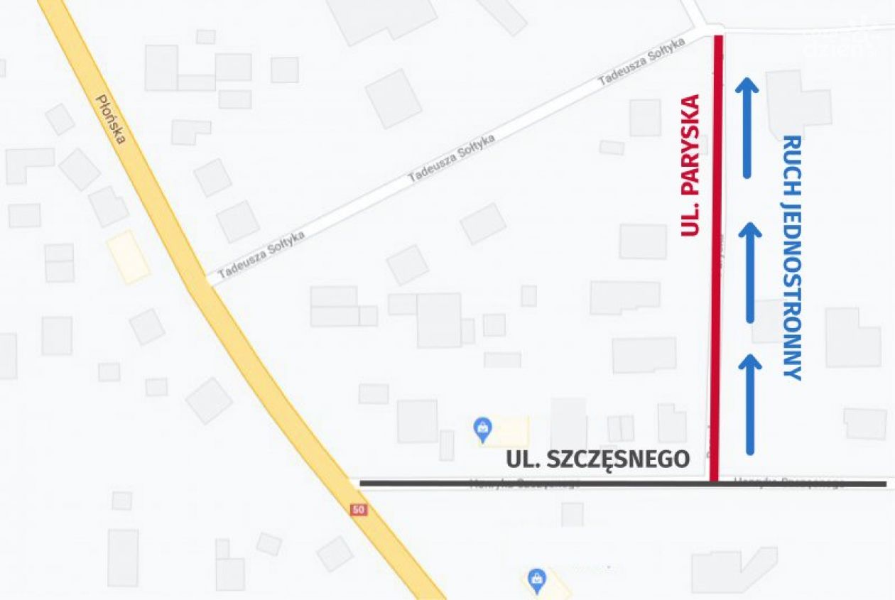 Na Paryskiej po nowemu