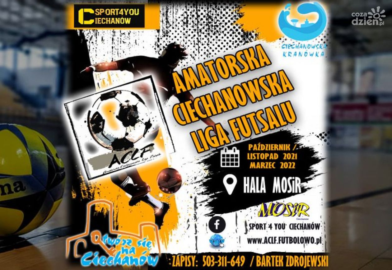 Rusza Amatorska Ciechanowska Liga Futsalu