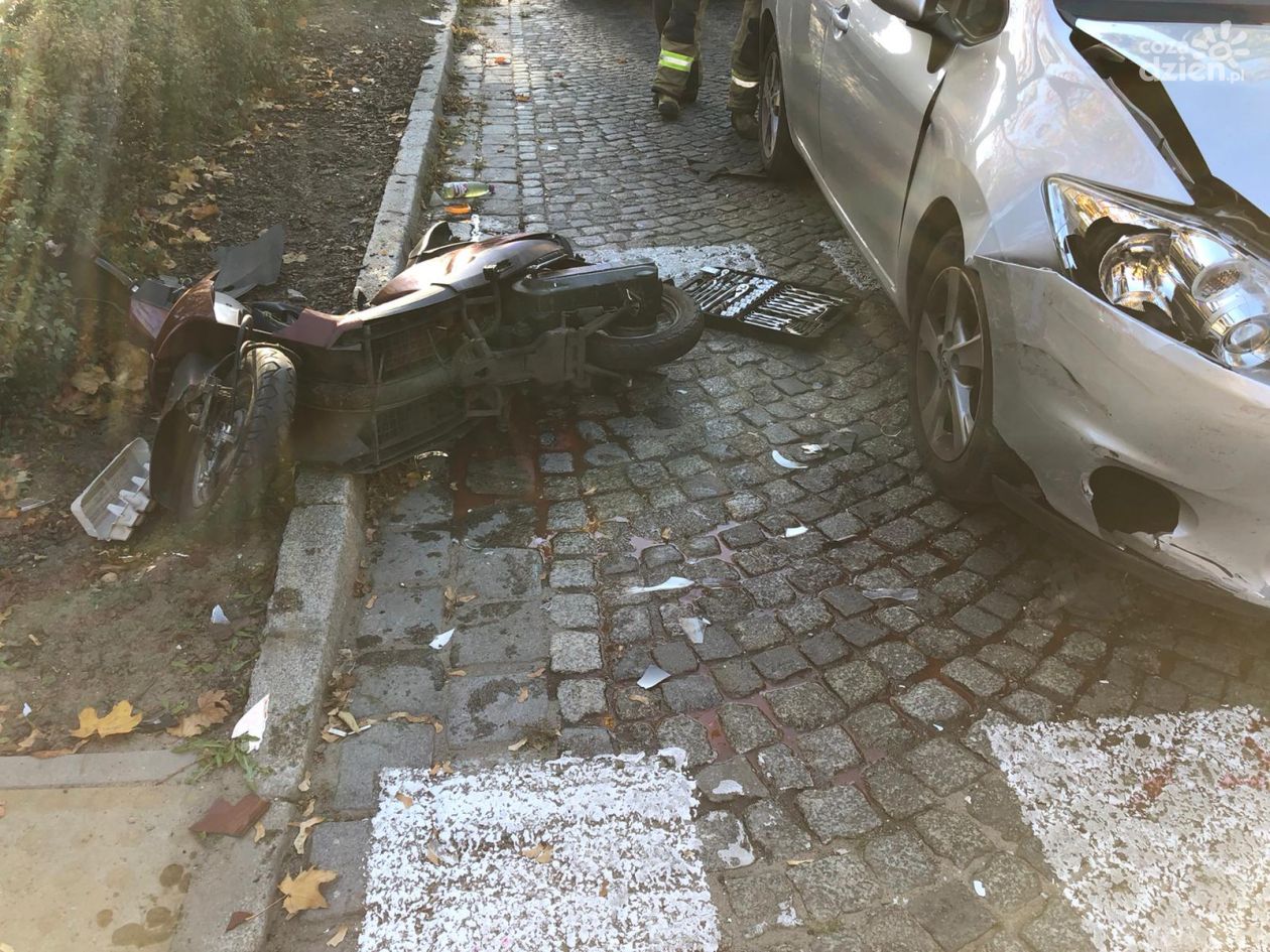 Nietrzeźwa nauczycielka spowodowała wypadek?