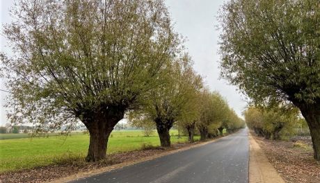Przebudowa drogi w Koźniewie Wielkim na finiszu