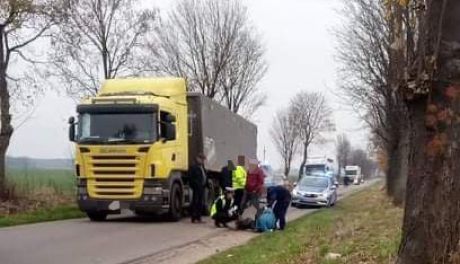 Złodziej samochodów uciekał na krajówce, został zatrzymany pod Płońskiem