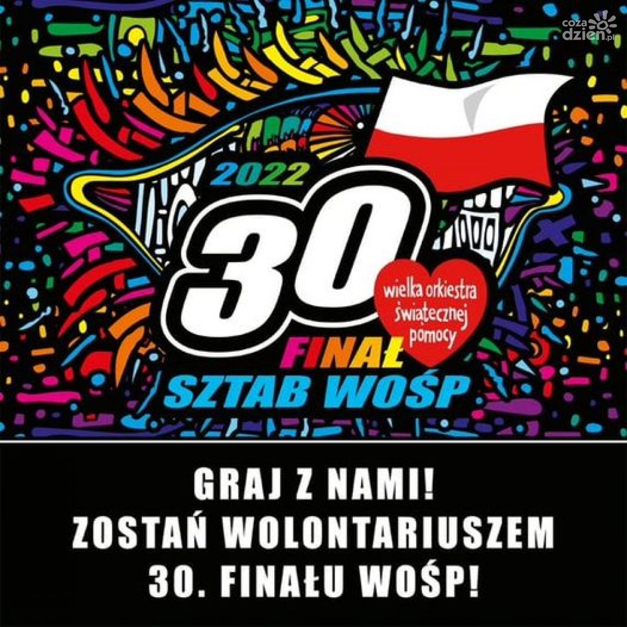 Zostań wolontariuszem WOŚP!
