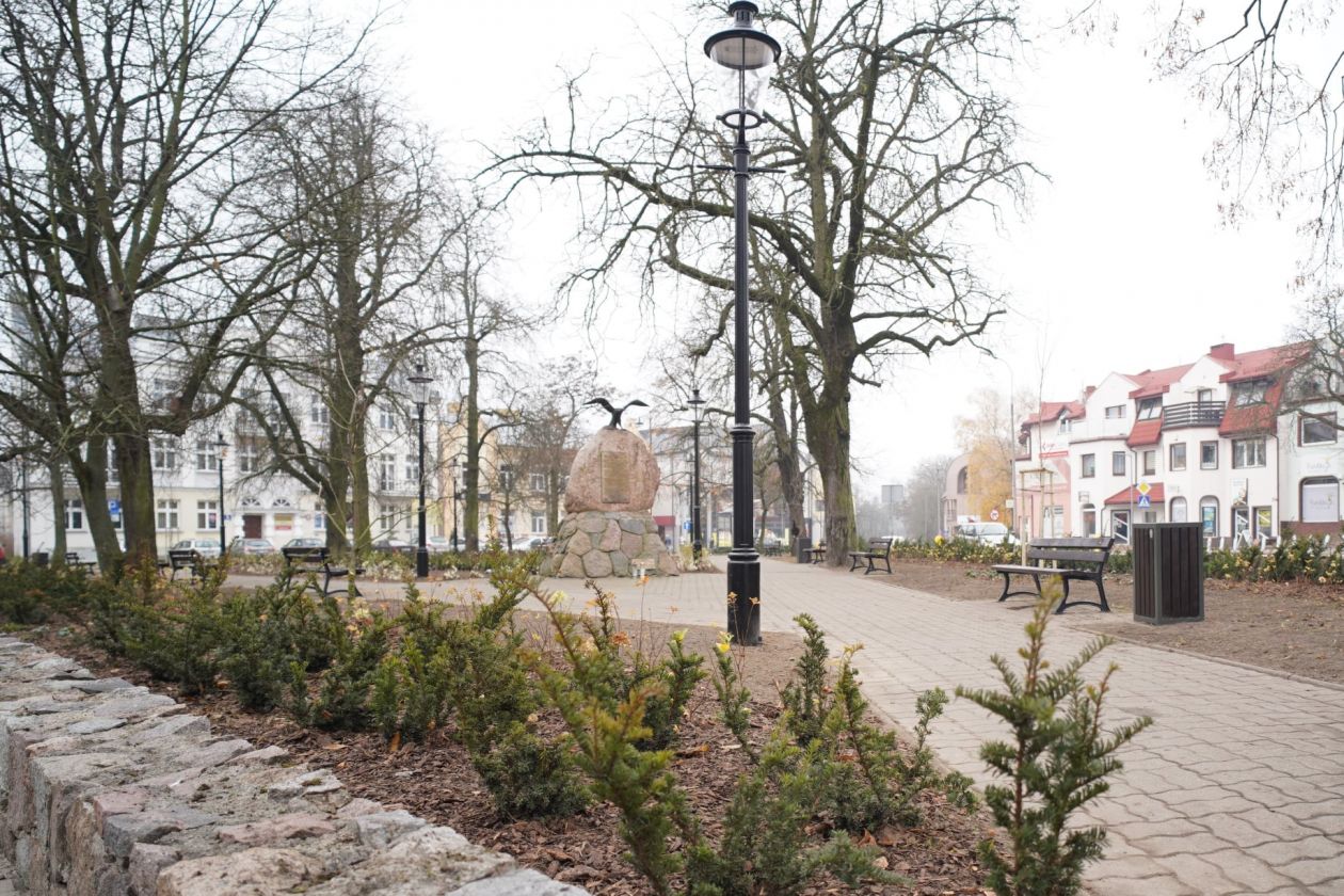 Prace na skwerze Kościuszki zakończone