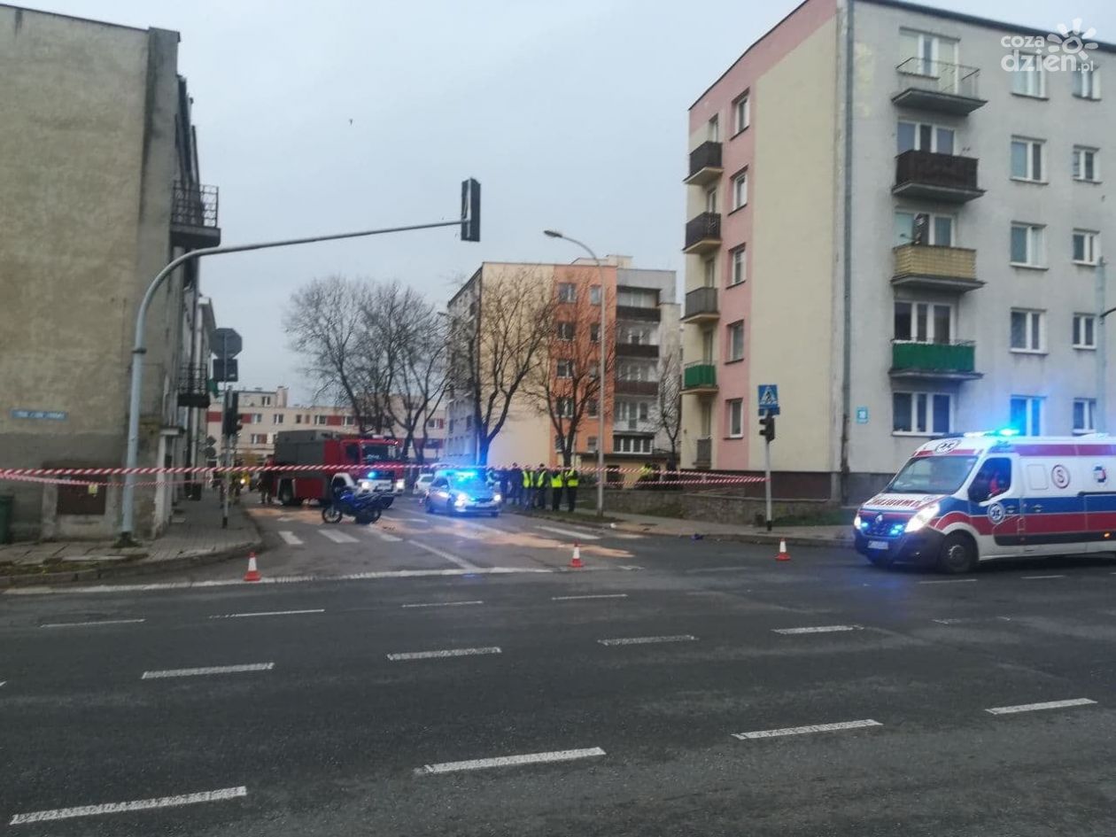 Groźnie w centrum Ciechanowa