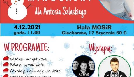 Charytatywne MIKOŁAJKI dla Antosia Szlaskiego