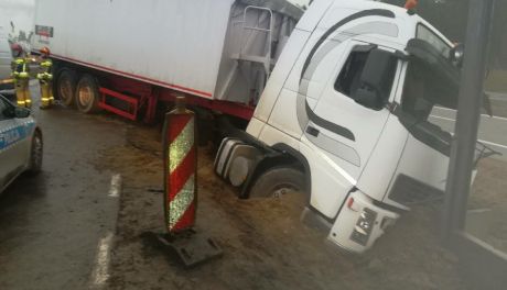 Pilne! Wypadek w Zygmuntowie, ruch wahadłowy
