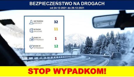 Policja podsumowała świąteczny weekend