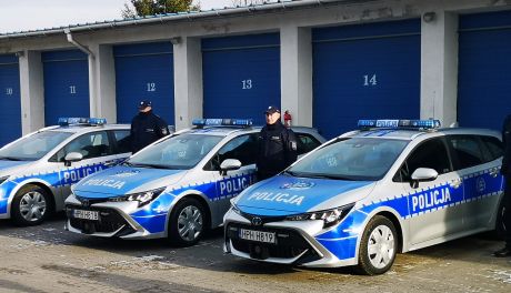 Hybrydy w przasnyskiej policji. Poprawią bezpieczeństwo i ochronią środowisko