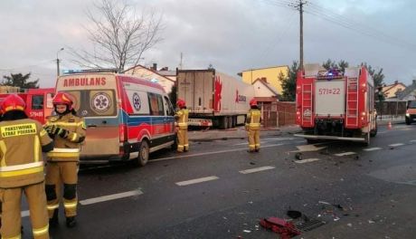 Wypadek w Sochocinie