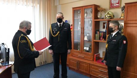 kpt. Piotr Kuligowski został Dowódcą Jednostki Ratowniczo Gaśniczej w Przasnyszu