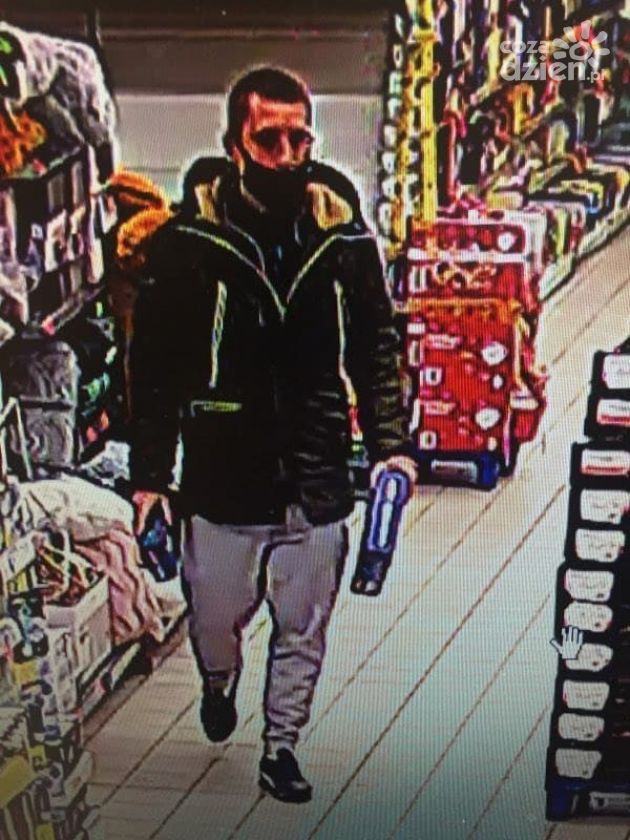 Kradzież rozbójnicza w ciechanowskim markecie