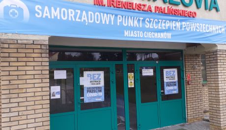 Chętnych do zaszczepienia się przeciwko CoVid-19 nie brakuje w Ciechanowie. Często szczepione są dzieci