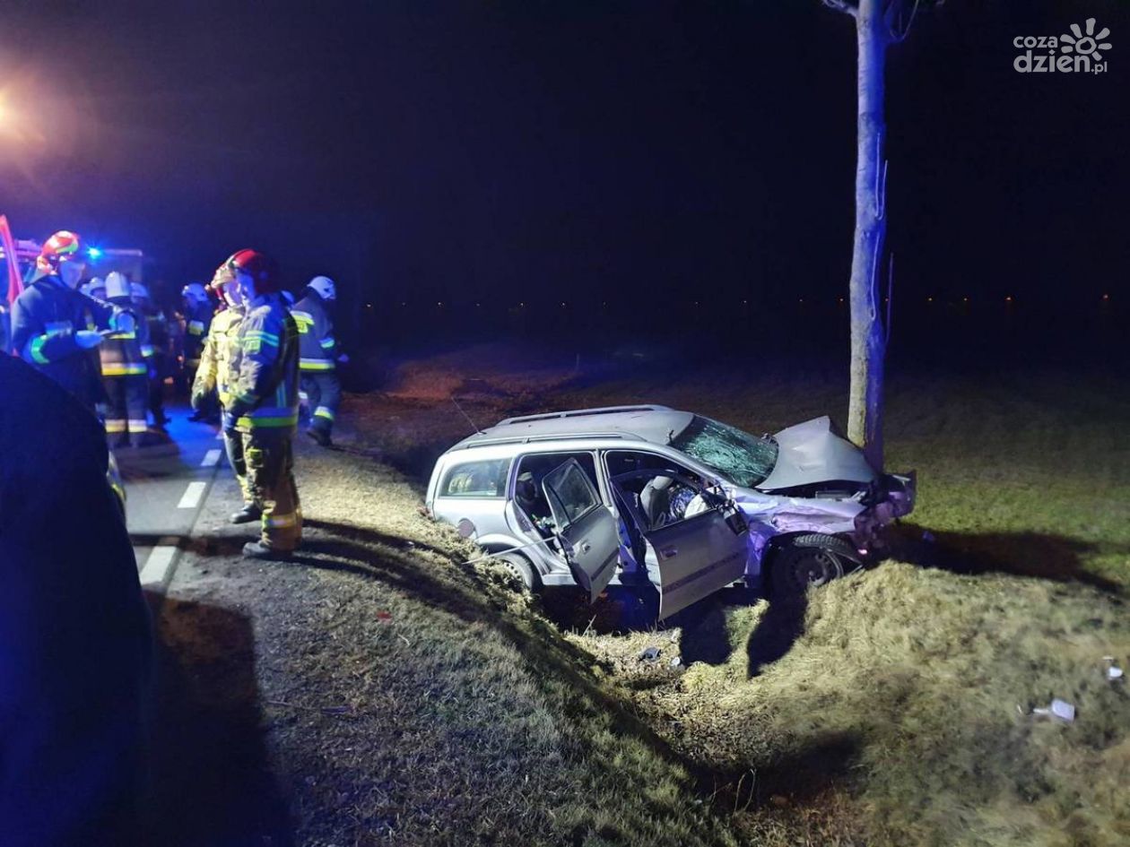 Mchówek: 4 nietrzeźwe osoby ranne, 1 poważnie