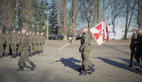 Pierwsza w tym roku przysięga u mazowieckich terytorialsów