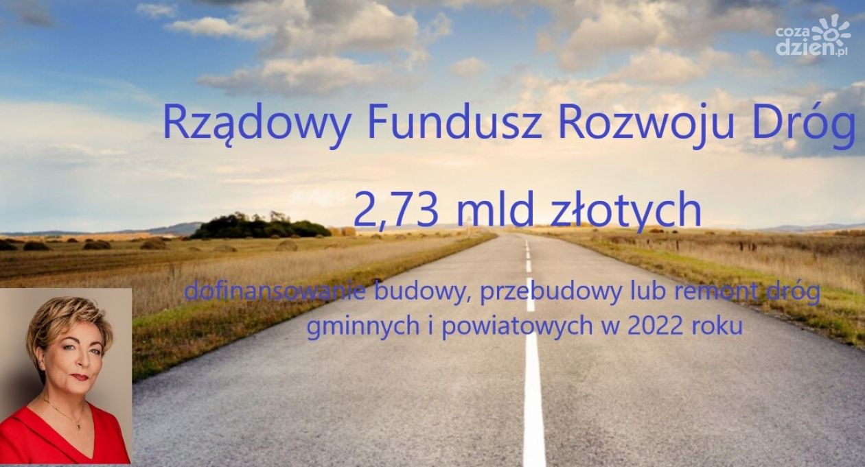 Poseł Cicholska: duże pieniądze na drogi w regionie
