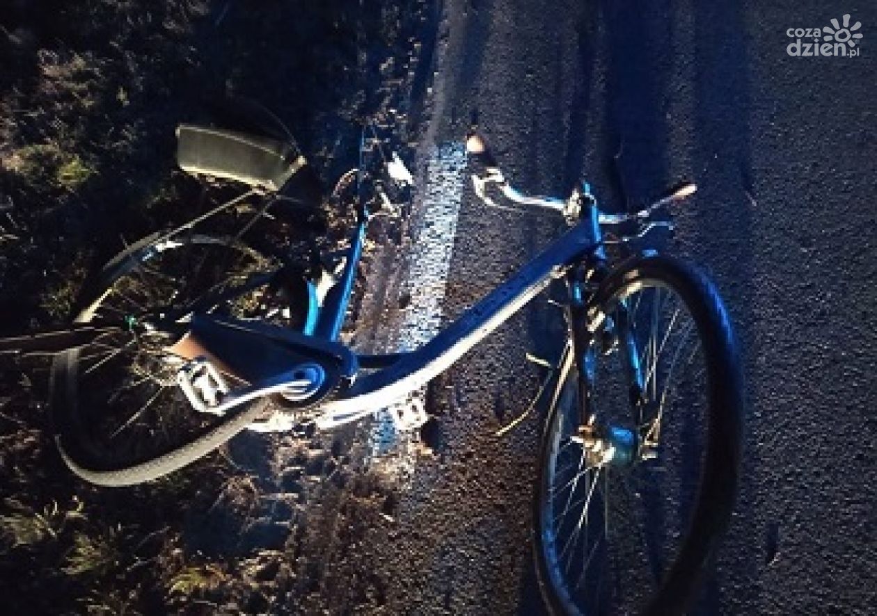 Rowerzysta nie miał szans