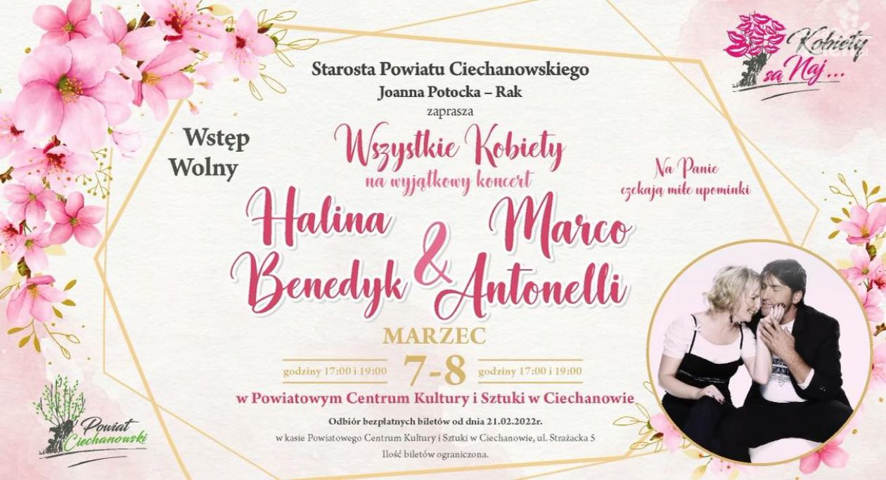 Będzie koncert, będą też upominki