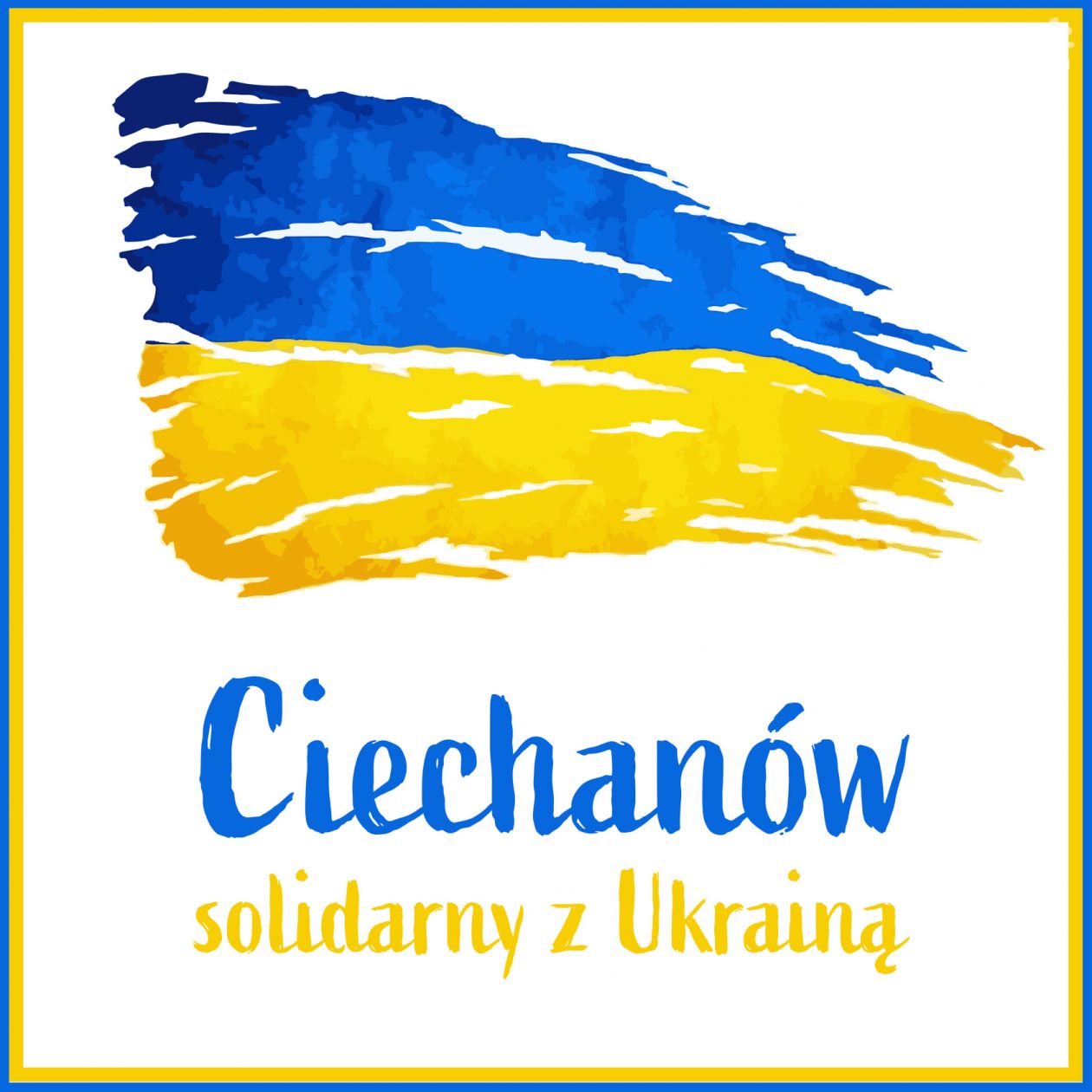 Ciechanów solidarny z Ukrainą