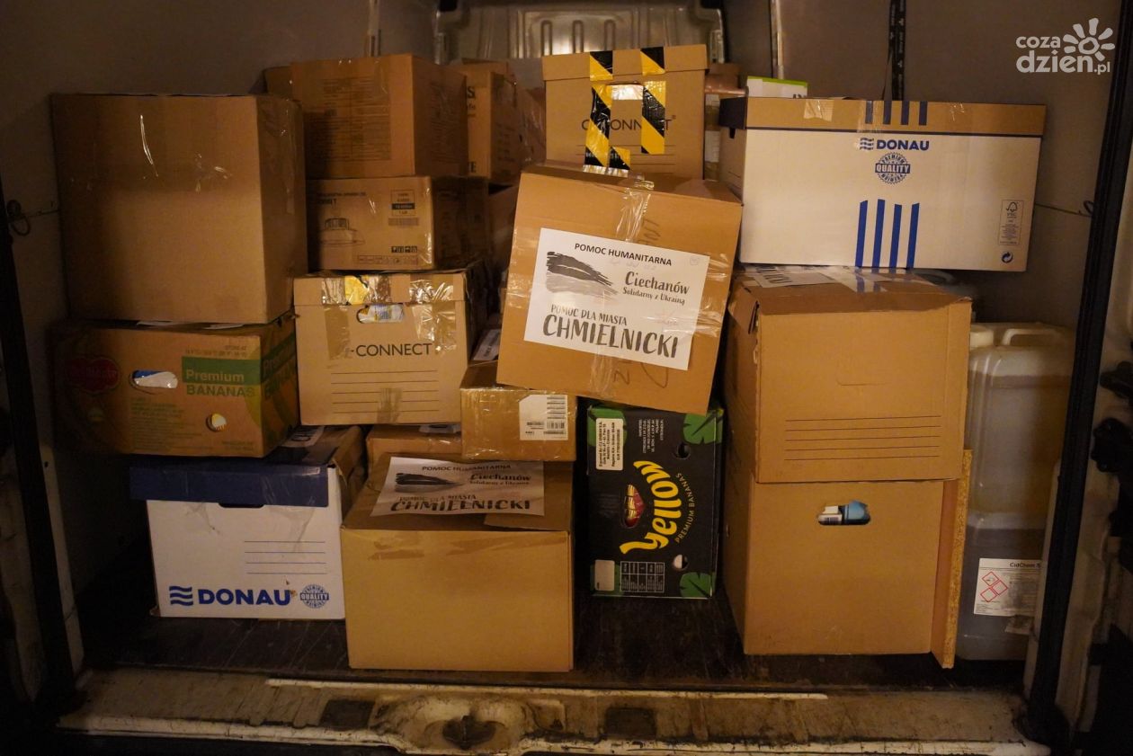 To był już 4 transport humanitarny