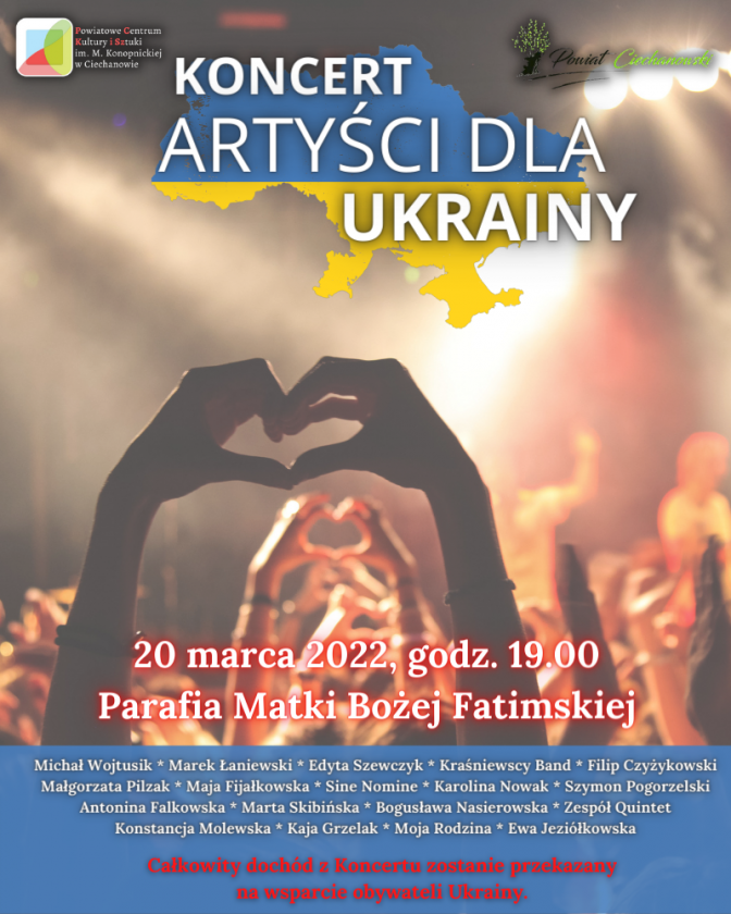 Zaśpiewają dla Ukrainy