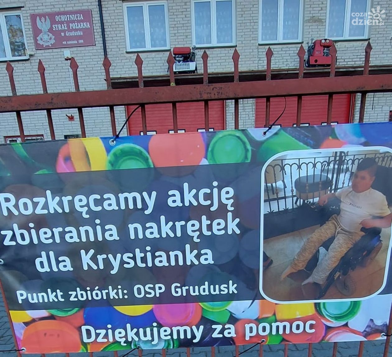 Nakrętki na rehabilitację Krystiana