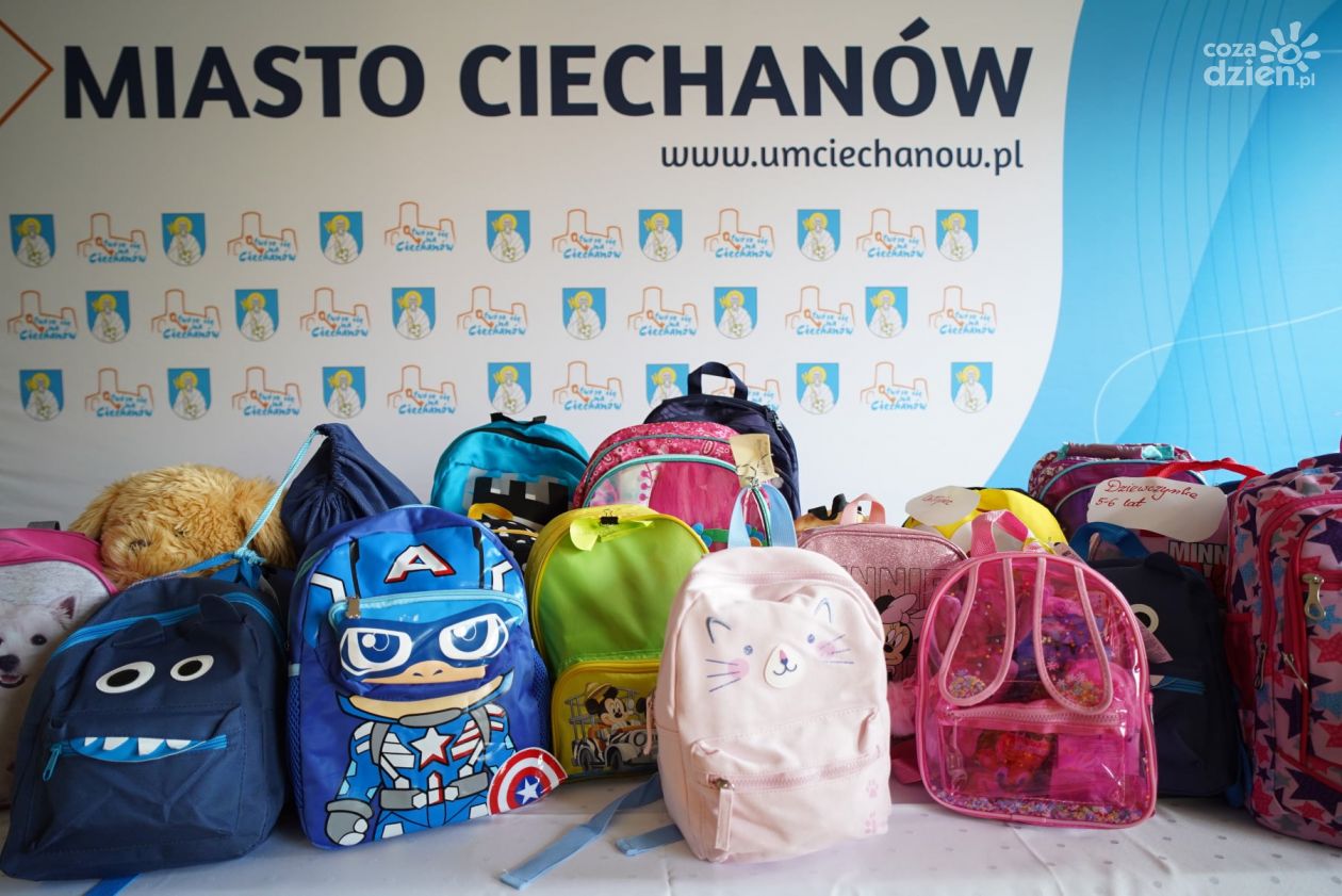 Plecak za jeden uśmiech