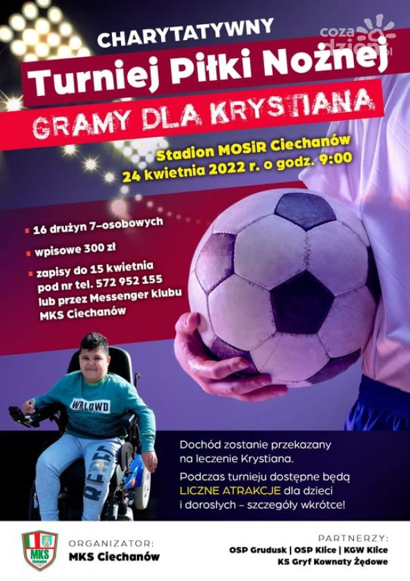 Na pomoc Krystianowi